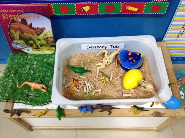 Dinosaur Sensory Tub